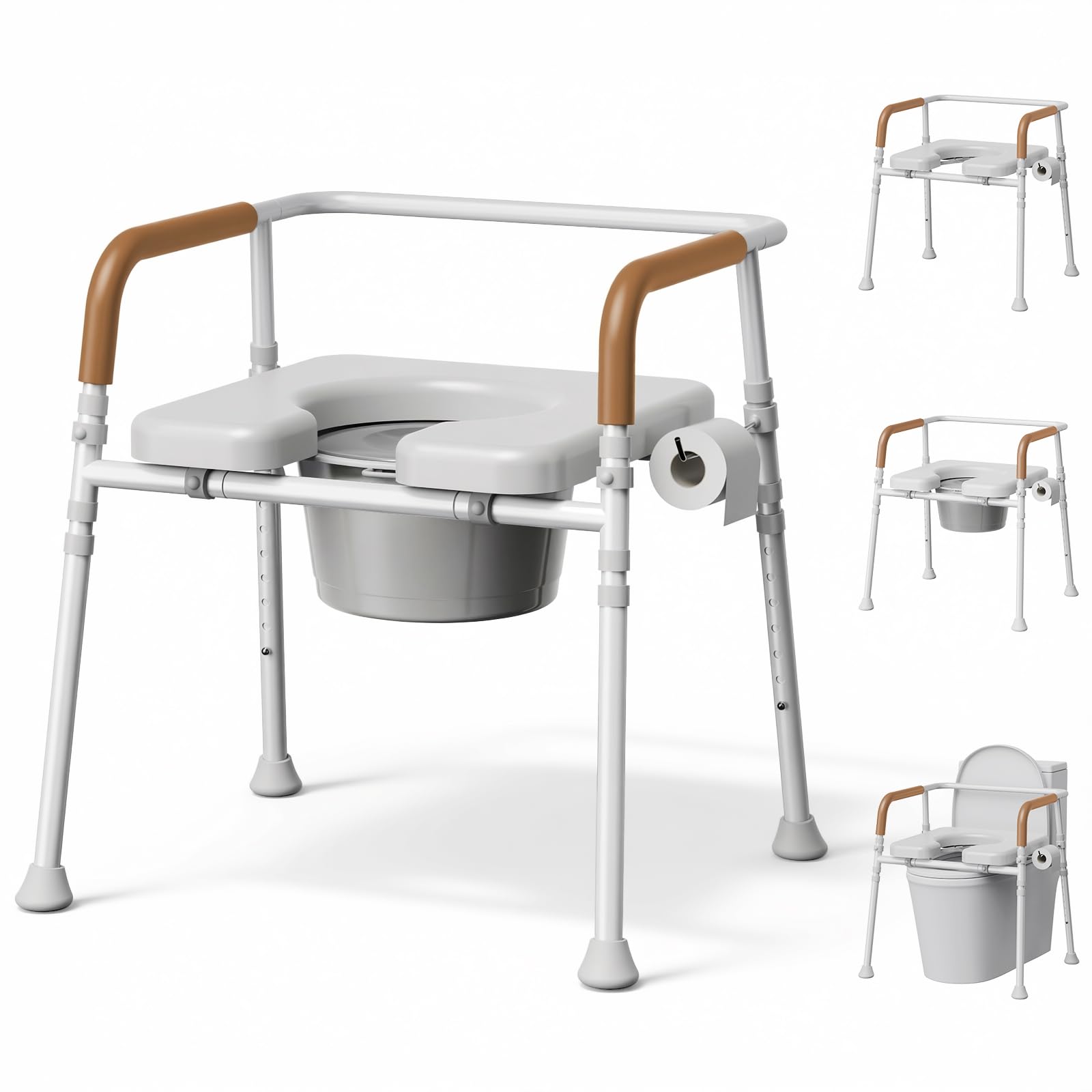 Loyoda vista frontal de la commode mostrando estructura estable y apoyo