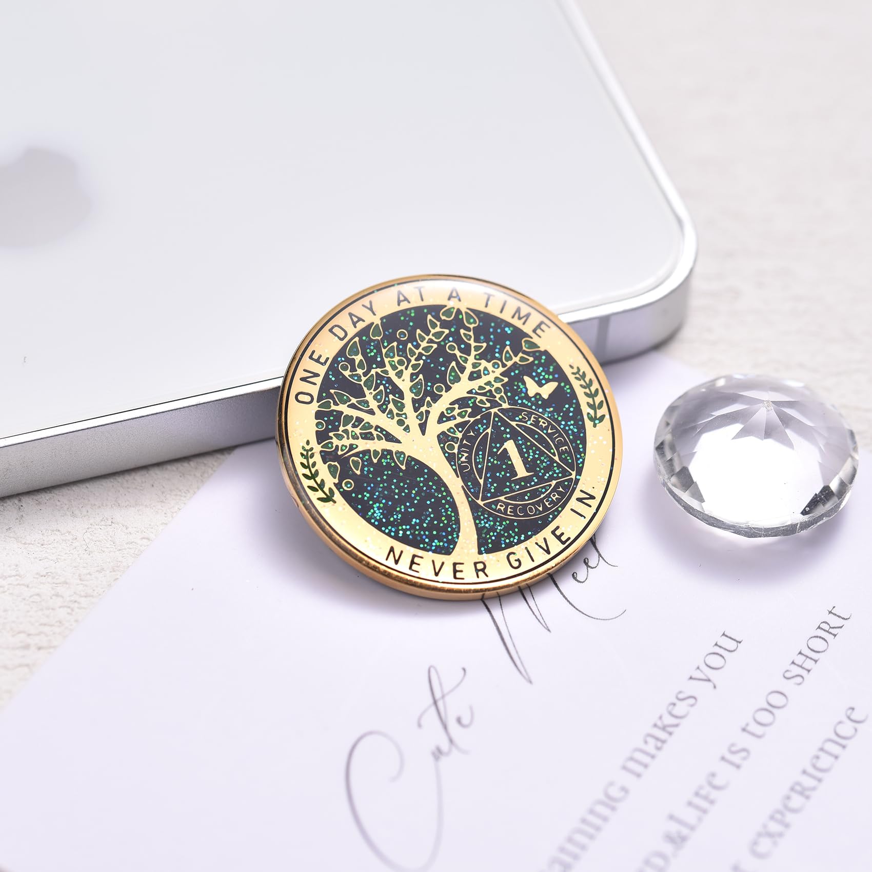 LParkin moneda guardada en bolsillo para recuerdo diario