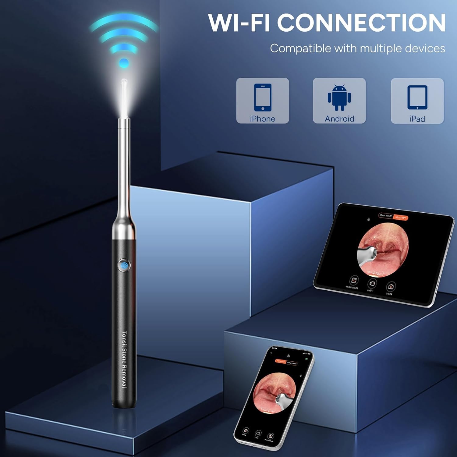 LPETWALK pantalla de app móvil mostrando vista en vivo útil