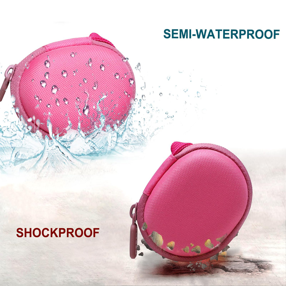 LTGEM funda rosa cremallera suave que asegura el contenido