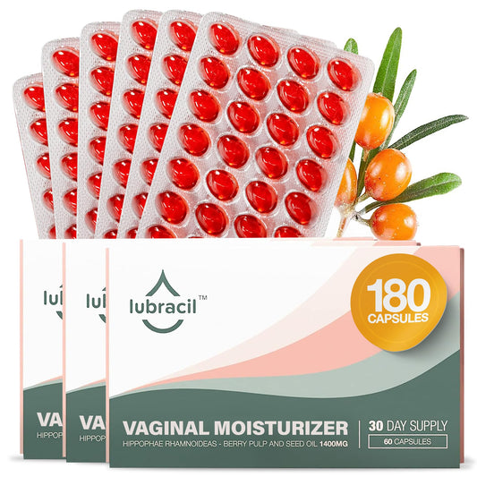 Lubracil frente del empaque mostrando el envase y beneficios visibles