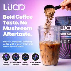 Lucid taza en mano para comparar tamaño y porción práctica