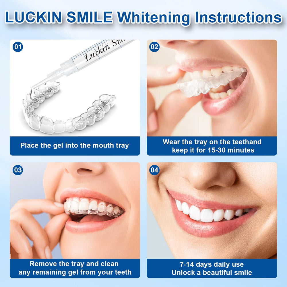 luckin smile jeringa junto a una moneda para comparar tamaño y facilidad de manejo