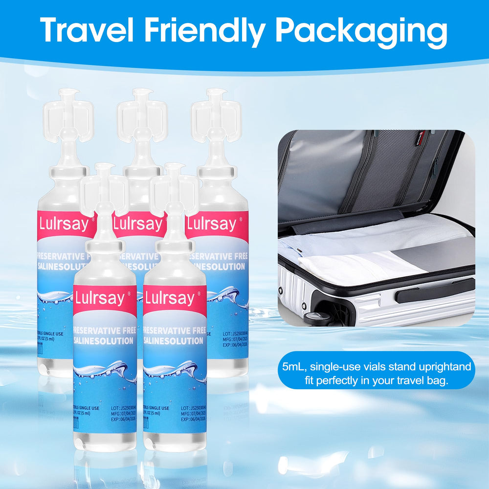 Lulrsay vial en bolso de mano ilustrando portabilidad y conveniencia para viajes