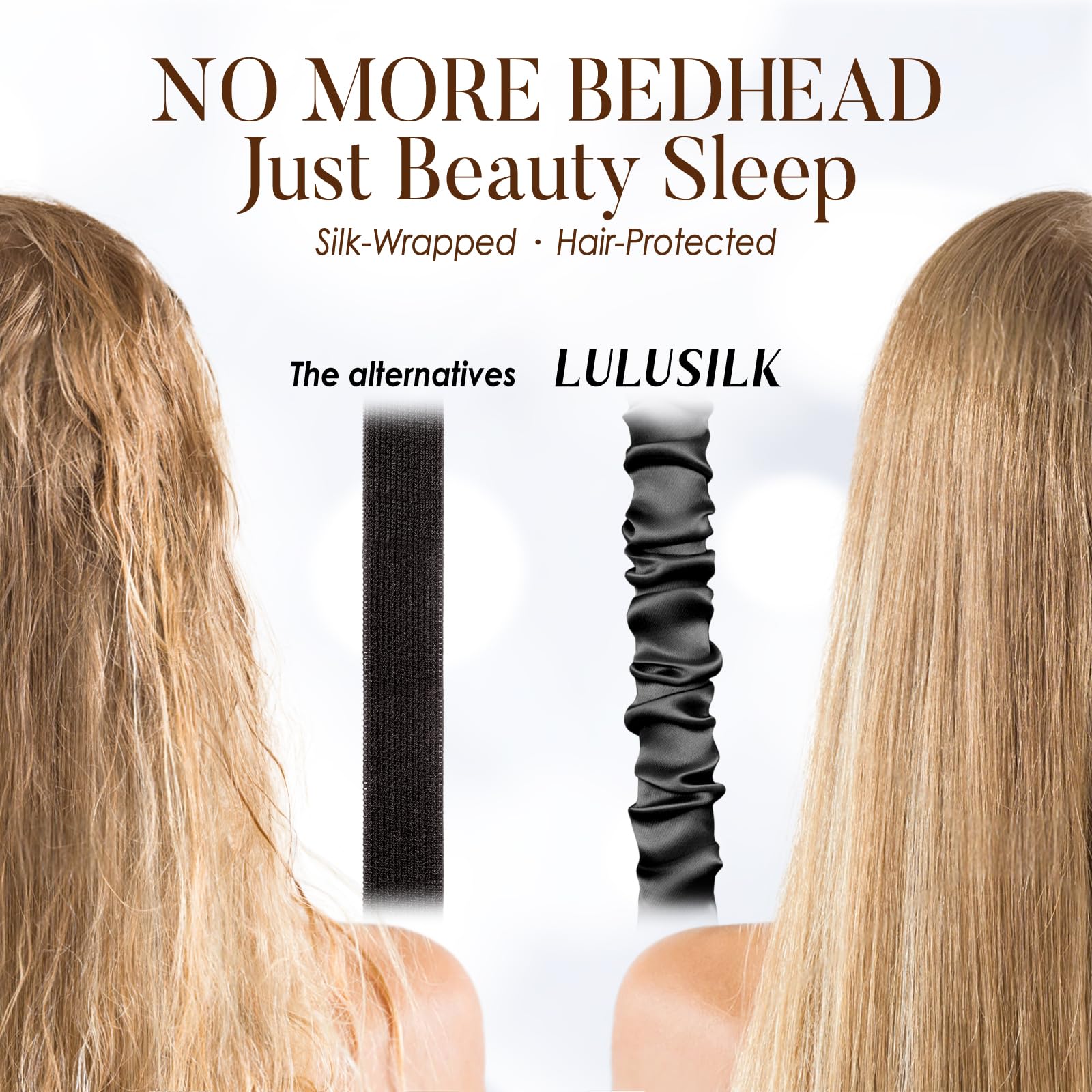 LULUSILK antifaz dentro de maleta, ideal para viajes