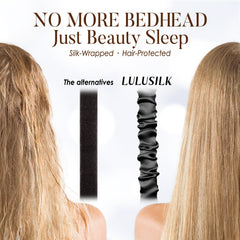 LULUSILK antifaz dentro de maleta, ideal para viajes