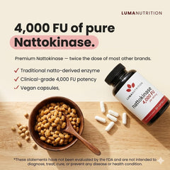 Luma Nutrition cápsula en primer plano mostrando textura y pureza