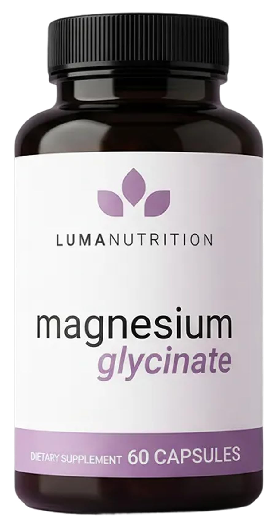 Luma Nutrition envase frontal mostrando 60 cápsulas y claridad de dosis