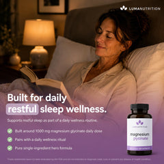 etiqueta Luma Nutrition con información nutricional y certificaciones