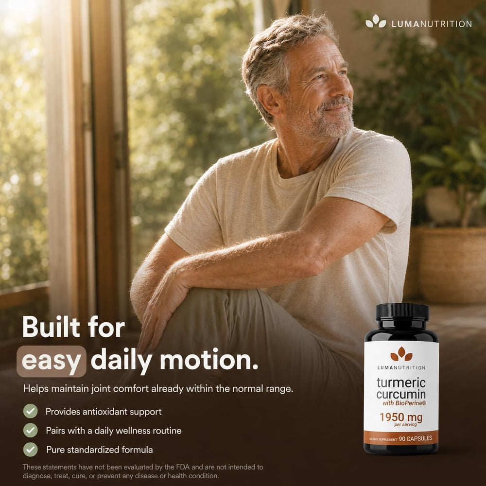 Etiqueta de Luma Nutrition con lista de ingredientes y estandarización 95%