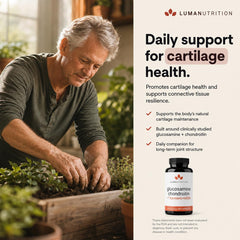 Luma Nutrition etiqueta con lista de ingredientes y pautas claras