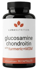 Luma Nutrition frasco delantero mostrando etiqueta y beneficios