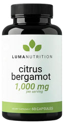 Luma Nutrition frasco frontal mostrando diseño y cantidad