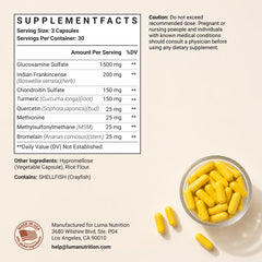 Luma Nutrition suplemento en uso durante ejercicio para movilidad
