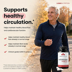 Luma Nutrition comparación de tamaño junto a una moneda para escala