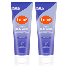 Lume frontal del empaque Soft Powder mostrando el diseño y tamaño