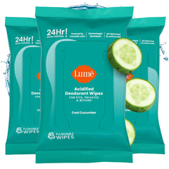 Lume paquete frontal de tres tubos con aroma pepino, fácil transporte