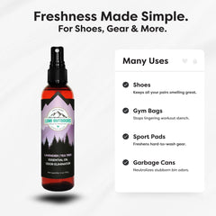 Lumi Outdoors etiqueta con ingredientes naturales y garantía familiar