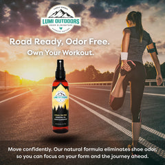 Lumi Outdoors en escenario activo con zapatillas para uso cotidiano