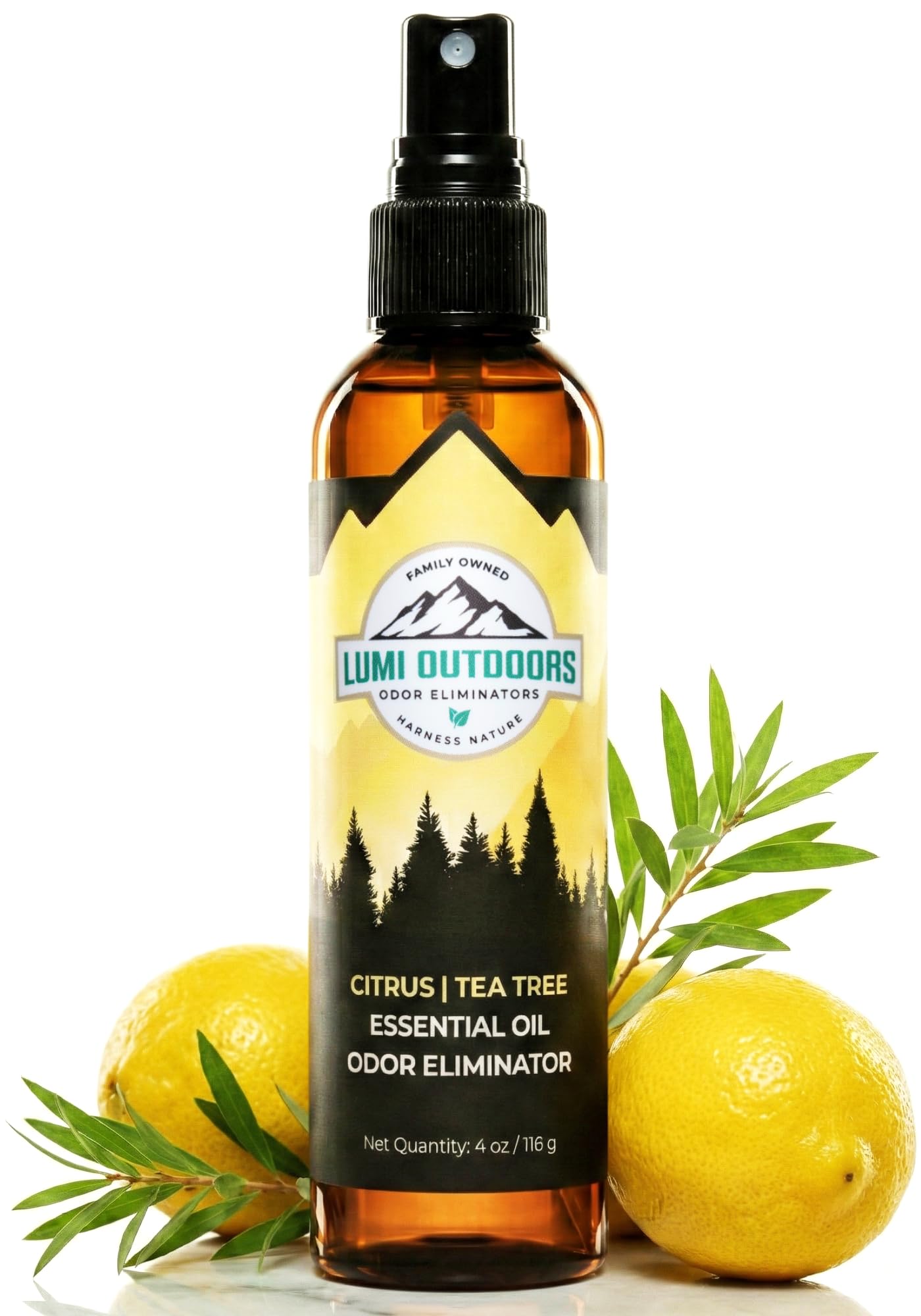 Lumi Outdoors frente del envase mostrando diseño y beneficio fresco