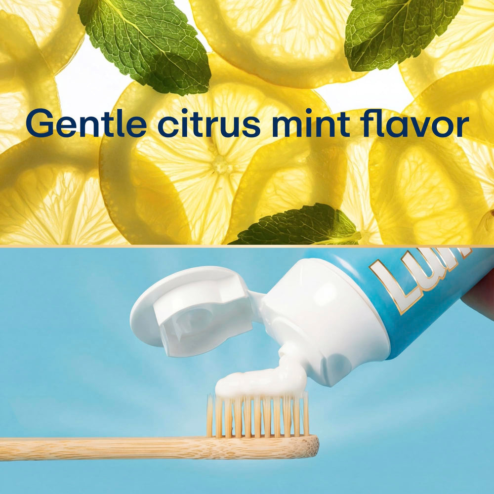 Lumineux empaque con etiqueta clara y beneficios visibles