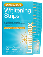 Lumineux paquete frontal mostrando 9 tratamientos y beneficios visibles