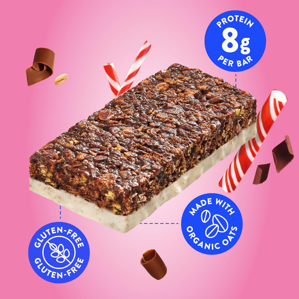 Pack de 12 Luna Bar organizado para almacenamiento y conveniencia