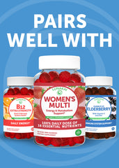 Lunakai gomitas con frutas silvestres, sabor wildberry sabroso y natural
