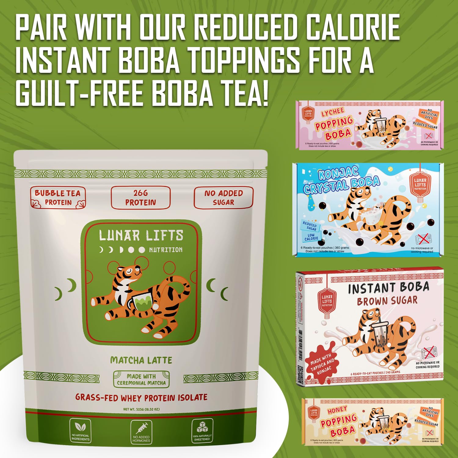 Lunar Lifts pack en mesa de desayuno saludable con fruta y tazón