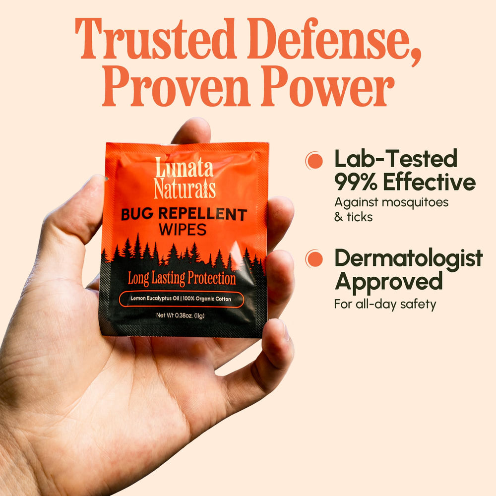 Lunata Naturals etiqueta con certificaciones OEKO-TEX y sostenibilidad visible