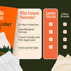 Lunata Naturals textura de la toallita de algodón orgánico, suave y no irritante