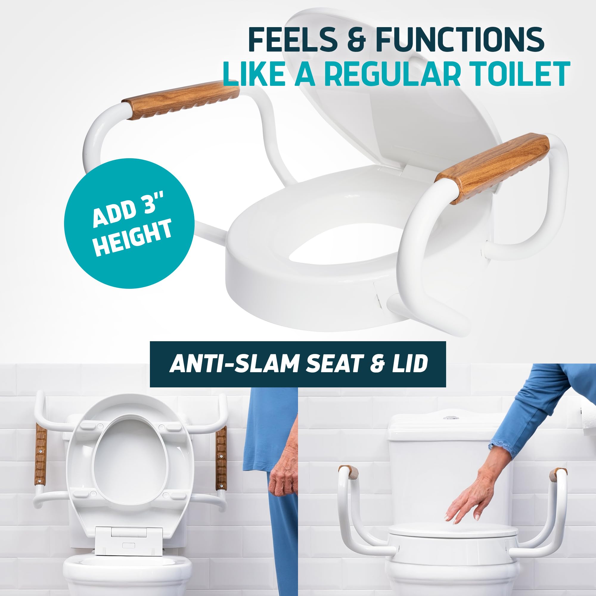 Lunderg textura del asiento que facilita limpieza y confort
