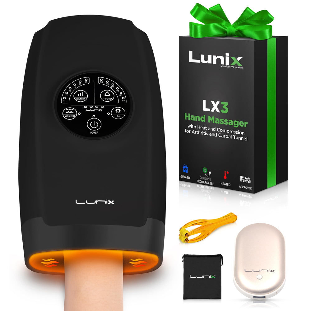 Lunix LX3 vista frontal en su embalaje, diseño listo para regalo y fácil uso