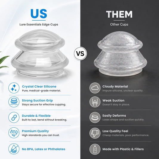 LURE primer plano de silicona elástica destacando durabilidad y seguridad