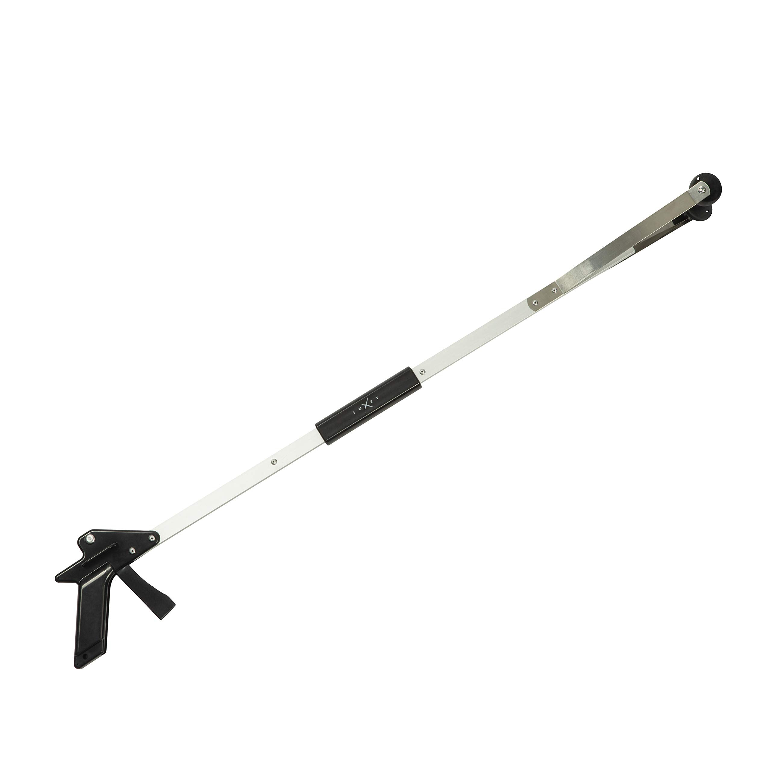 Luxet imán sujetando un tornillo para recoger piezas metálicas