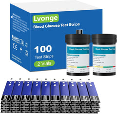 lvonge frente del paquete mostrando 100 tiras y claridad de compatibilidad