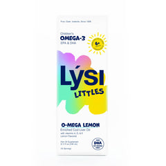 Frasco LYSI Liittles en mano para comparar escala y facilidad
