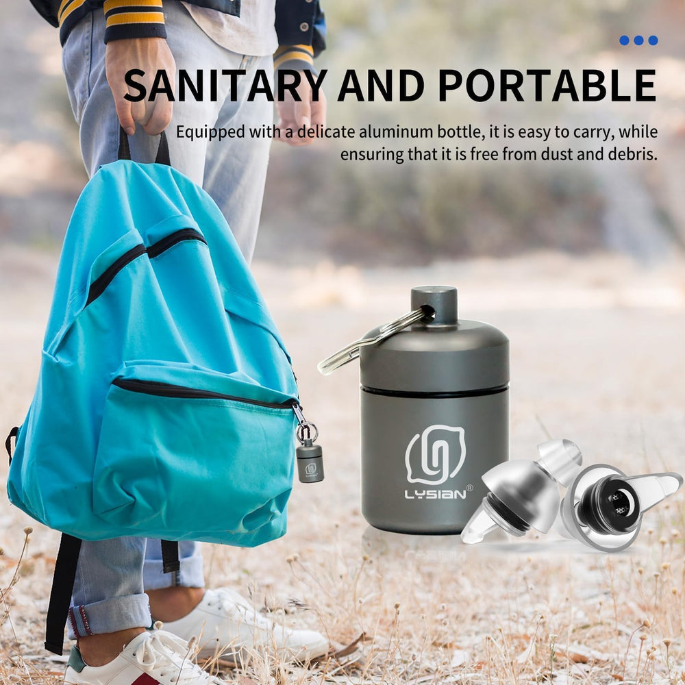 LYSIAN tapones en ambiente festival protegiendo oídos sin aislar