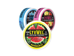 LyvWel paquete frontal mostrando 42 sobres y sabores, conveniencia portátil