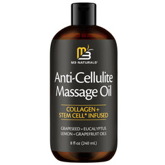 M3 Naturals primer plano de la textura del aceite para hidratación rápida