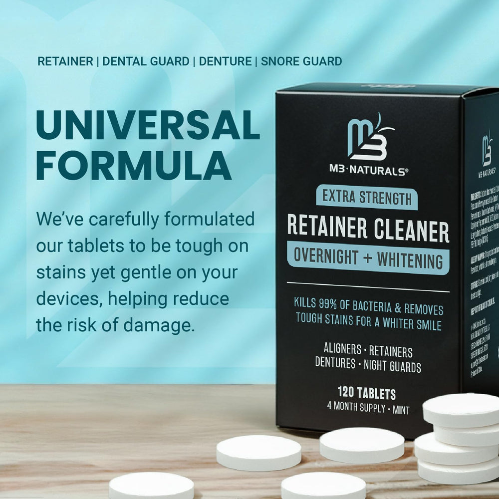 M3 Naturals uso conjunto con limpiador ultrasónico para mejor mantenimiento