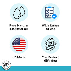 mEssentials frasco junto a moneda para comparar tamaño portátil