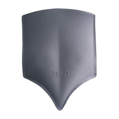 M&D vista frontal del empaque y tabla postoperatoria mostrando protección lumbar