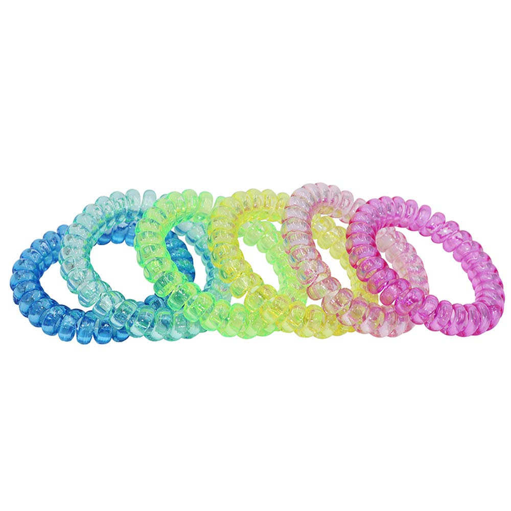 MaberryTech Direct pack frontal de seis pulseras coloridas, alternativa sensorial segura