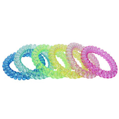 MaberryTech Direct pack frontal de seis pulseras coloridas, alternativa sensorial segura