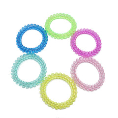 Detalle de la textura espiral de MaberryTech Direct que muestra elasticidad y confort