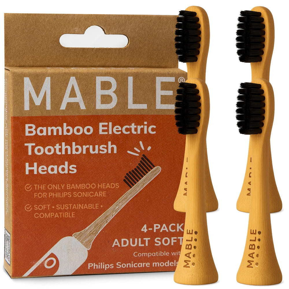 MABLE cabezal bambú frontal mostrando diseño y compatibilidad