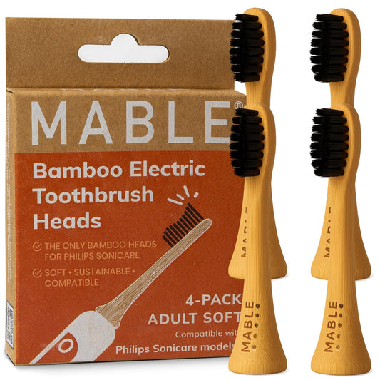 MABLE cabezal bambú frontal mostrando diseño y compatibilidad