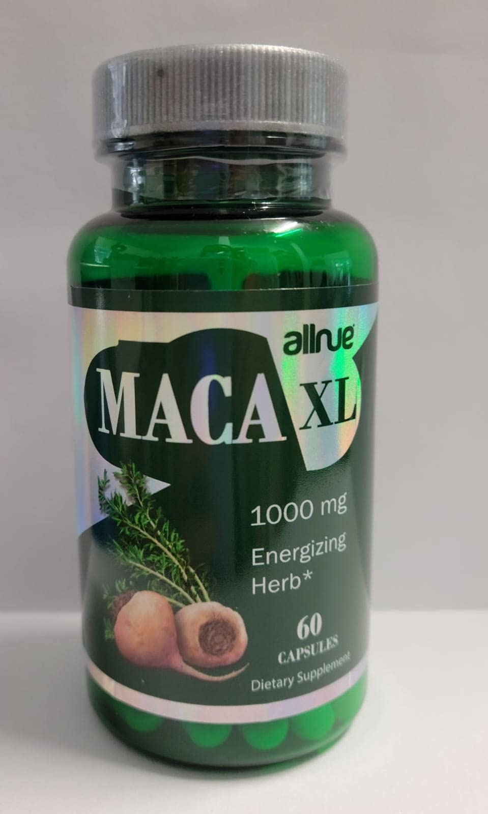 MACA frasco en ambiente lifestyle que muestra uso cotidiano y estilo