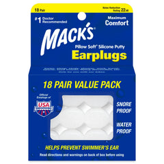 Mack's empaque frontal mostrando 18 pares y uso variado